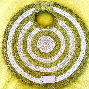 Kate Spade Rwanda Raffia Circle Tote